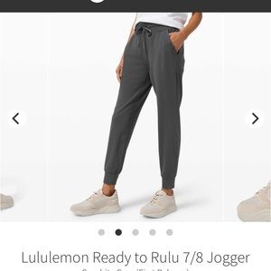 Lululemon Ready to Rulu Joggers 25”